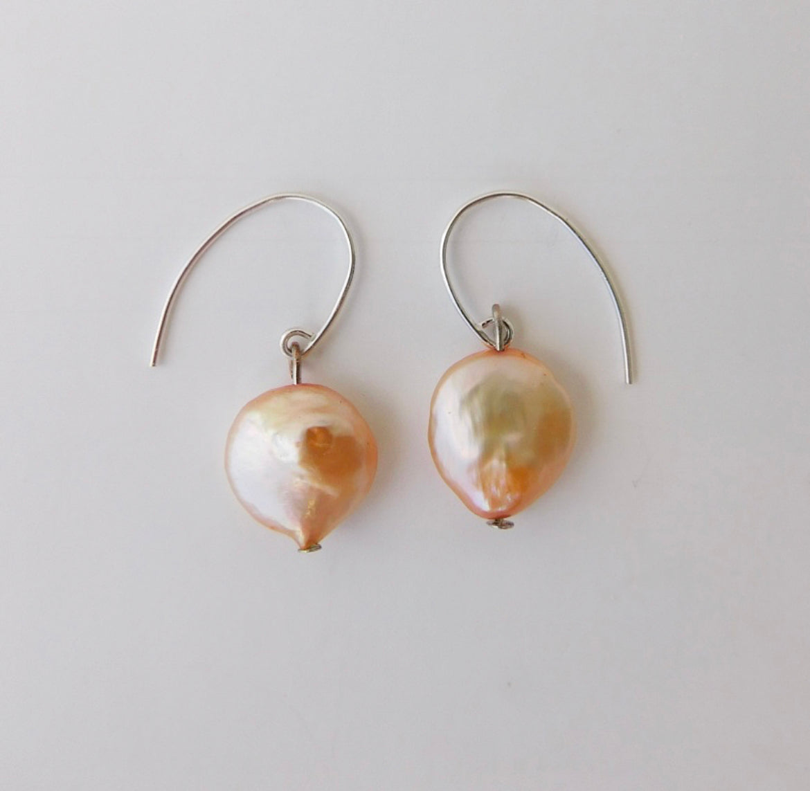 Coin Pearl Earrings